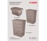 Корзина для белья Econova 50 л, 420х310х560 мм коричневый 431293414 15