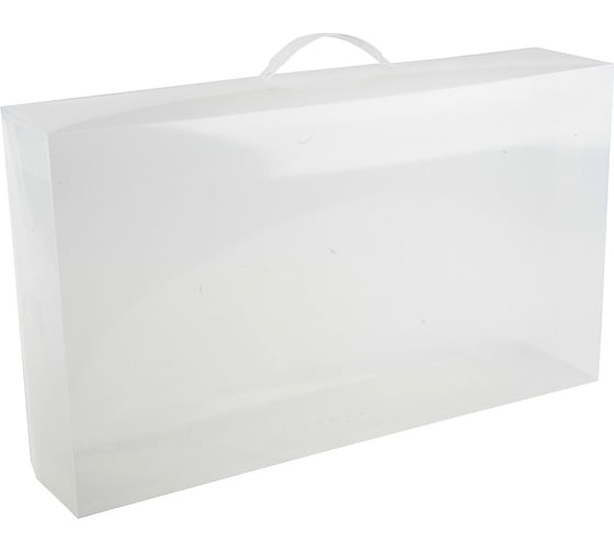 Коробка для обуви HANDY HOME прозрачная, с ручкой, 17 л, 4 шт SET4(BOX-25A) 1