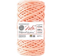 Шнур вязаный Nita б/с, ПЭ, диаметр 3 мм, 100 м, розовый, 6" 4680253046138