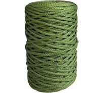 Шнур гамаковый Nita с/с, ПЭ, диаметр 5 мм, 100 м, олива, 6" 4680253061346