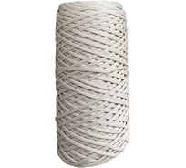 Вязаный шнур Nita б/с, ПЭ, диаметр 4 мм, 100 м, айвори, 6" 4680253046558