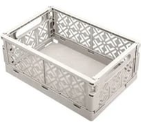 Комплект складных ящиков Econova STOCKY М 249x167x103 мм, 3.4 л, 3 шт., белый 43524841622