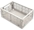 Комплект складных ящиков Econova STOCKY М 249x167x103 мм, - 2 шт., L 334x250xx155 мм, - 1 шт., белый 43524851622 1
