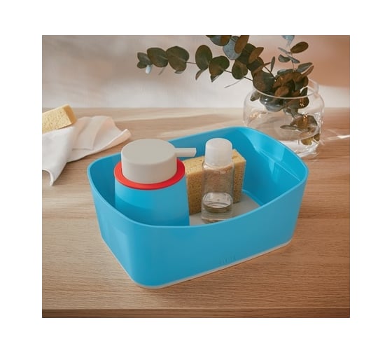Лоток для хранения LEITZ MyBox Cosy, soft touch, синий 52640061