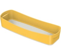 Лоток-органайзер LEITZ MyBox Cosy, soft touch, желтый 52650019
