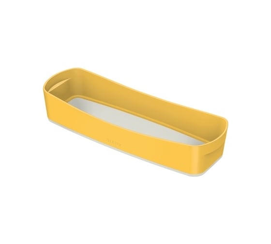 Лоток-органайзер LEITZ MyBox Cosy, soft touch, желтый 52650019