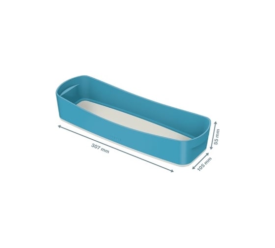 Лоток-органайзер LEITZ MyBox Cosy, soft touch, синий 52650061