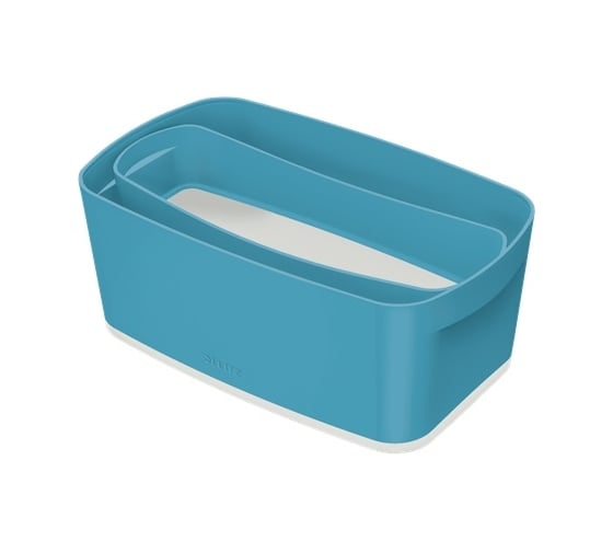Лоток-органайзер LEITZ MyBox Cosy, soft touch, синий 52650061