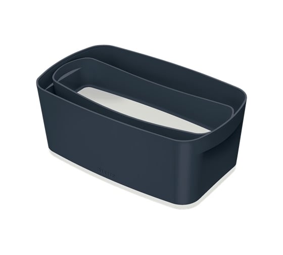Лоток-органайзер LEITZ MyBox Cosy, soft touch, серый 52650089