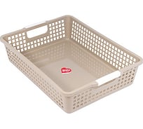 Корзинка BORA пластик коричневая 1/48 ПЛ-BO049