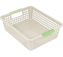 Корзинка BORA пластик коричневая 1/48 ПЛ-BO048h