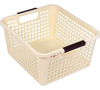 Корзинка BORA пластик бежевая 1/48 ПЛ-BO034b