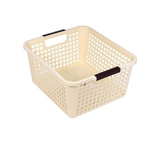 Корзинка BORA пластик бежевая 1/48 ПЛ-BO034b 1
