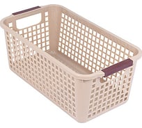 Корзинка BORA пластик коричневая 1/48 ПЛ-BO033k