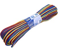 Шнур вязаный Сибшнур, диаметр 8 мм, цветной, 20 м "Колор", моток 30236