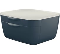 Короб LEITZ Cosy с ящиками, soft touch, серый 53570089