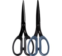 Ножницы офисные DELI 210 мм, титановое покрытие, сталь, ассорти EZ501