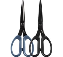 Ножницы офисные DELI 175 мм, титановое покрытие, сталь, ассорти EZ500