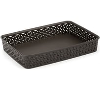 Корзина MY STYLE A4 темно-коричневая CURVER 00095-210