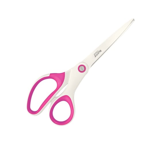 Ножницы Leitz WOW титан, 205 мм, розовый 53192023