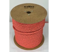 Веревка страховочно-спасательная ОАО КАНАТ ЭЛЬБРУС ø12мм, цветная, оплётка из кручёных нитей, с сердечником низкого растяжения, 100м 1010480012Э100