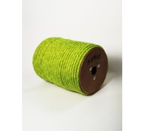 Веревка страховочно-спасательная ОАО КАНАТ "КАЗБЕК" ø10мм, 100м, цветная, оплётка из некручёных нитей, статическая с сердечником низкого растяжения, 1010480010К100