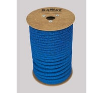 Веревка страховочно-спасательная ОАО КАНАТ ЭЛЬБРУС ø11мм, цветная, оплётка из кручёных нитей, с сердечником низкого растяжения, 50м 1010480011Э50