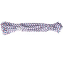 Шнур ПАРТНЕР PAR ПП D 6 вязаный цветной моток 20 м 00025708