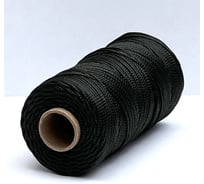 Полиэфирный вязаный шнур truEnergy без сердечника, 1,5 мм, оливково-черный бобина, 100 м 12842