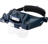 Лупа налобная Levenhuk с аккумулятором Discovery Crafts DHR 20 78383