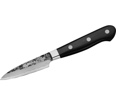 Нож кухонный овощной Samura PRO-S LUNAR 79 мм SPL-0011/K