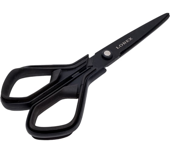 Ножницы LOREX SOFT-GRIP SUPERIOR с тефлоновым покрытием офисные 185 мм LXSCSG185-SP