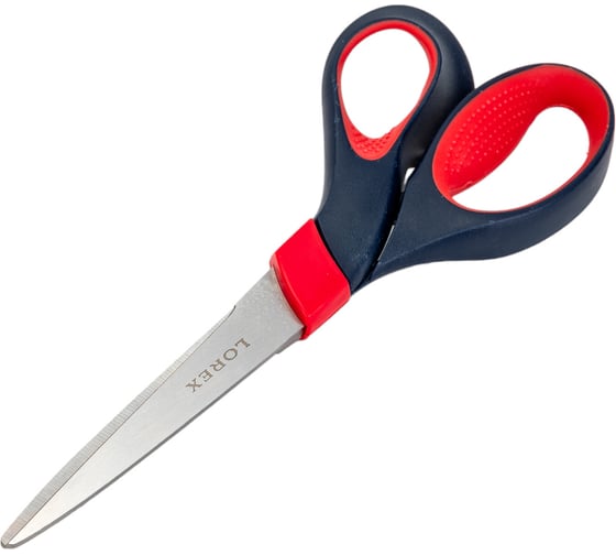 Ножницы LOREX COMFORT-GRIP INSPIRATION офисные 215 мм прорезиненные эргономичные ручки LXSCCG215-IS