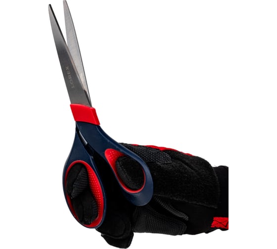 Ножницы LOREX COMFORT-GRIP INSPIRATION офисные 215 мм прорезиненные эргономичные ручки LXSCCG215-IS