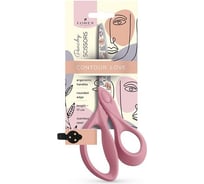 Ножницы LOREX PEACHY CONTOUR LOVE офисные 170 мм пластик принт на лезвиях LXSCPC17-CL