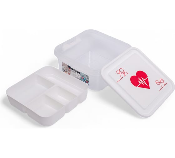 Контейнер для лекарств GONDOL MY BOX сердце G-610-P 1