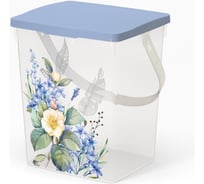 Контейнер для хранения Полимербыт Цветущий сад, 5л 434932800