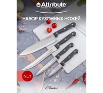 Набор ножей Attribute CLASSIC 4 предмета WB/AKC-4