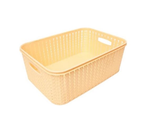Корзина Comfort Life Вязаный узор 10 л, кремовая 1/32 ЕК-612-6