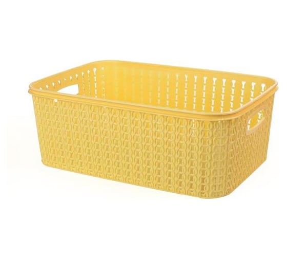 Корзина Comfort Life Вязаный узор 10 л, коричневая 1/32 ЕК-612-8
