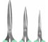 Ножницы BRAUBERG CLASSIC PRO 3 шт 155, 185, 210 мм, мятные ручки 272979 5