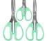 Ножницы BRAUBERG CLASSIC PRO 3 шт 155, 185, 210 мм, мятные ручки 272979 8