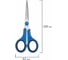Ножницы BRAUBERG UNIVERSAL 3 шт 140, 170, 210 мм, черно-синие ручки 272978 10