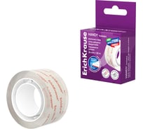 Клейкая лента ErichKrause Отрывается руками, 24 мм x 20 м, повышенная прозрачность 58738