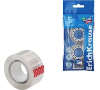 Набор из 2 клейких лент ErichKrause Clear, прозрачная, 24ммх20м 58730