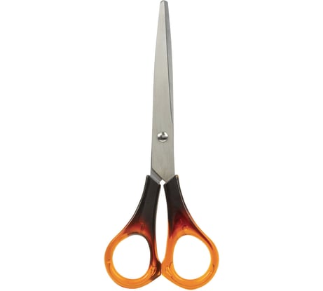 Ножницы Staff Basic 200 мм, ручки под янтарь, ПВХ чехол с европодвесом 236938