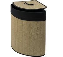 Корзина для белья Homium for Home, Eco, размер 35х35х50 см, угловая, 48 литров laundry18