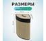 Корзина для белья Homium for Home, Eco, размер 35х35х50 см, угловая, 48 литров laundry18 9