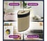 Корзина для белья Homium for Home, Eco, размер 35х35х50 см, угловая, 48 литров laundry18 13