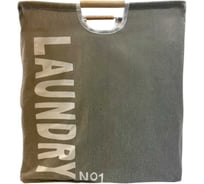 Корзина для белья Homium Round, цвет серый, размер 40х30х50 см laundryrnd06